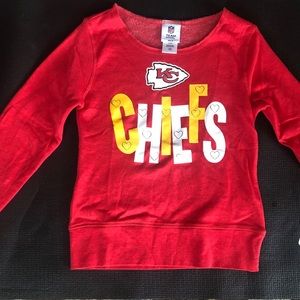 Kansas City Chiefs Sweatshirt - Girls Size 14-16 ❤️🏈💛